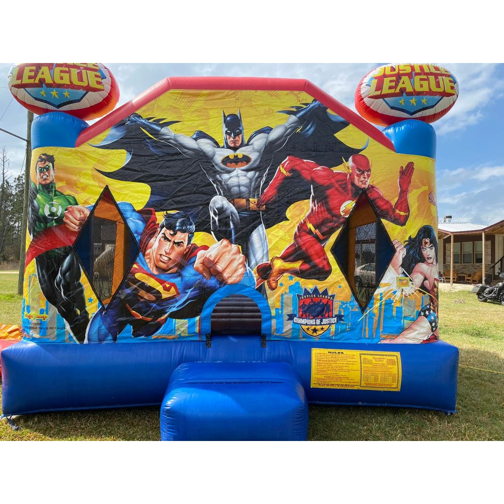 Justice league Bounce House (Fixed Length)